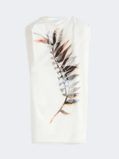 Max Mara Short, Stretch Jersey Dress In White