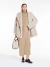 Max Mara Espero Jacket In Sand