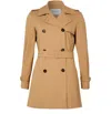 Max Mara Landa Trench Coat In Nude