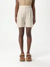 Max Mara Short Woman Beige In White
