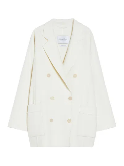 MAX MARA SHORT WOOL AND CASHMERE COAT