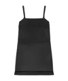 Max Mara Leale Mini Dress In Black