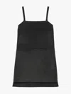 Max Mara Leale Mini Dress In Grey
