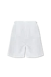 Max Mara Antiope Elasticated-waist Mini Shorts In White