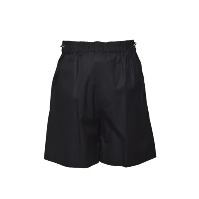MAX MARA MAX MARA SHORTS HAWAY IN POPELINE NERO