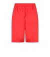 Max Mara Beachwear Oliveto Coral Bermuda Shorts In Red