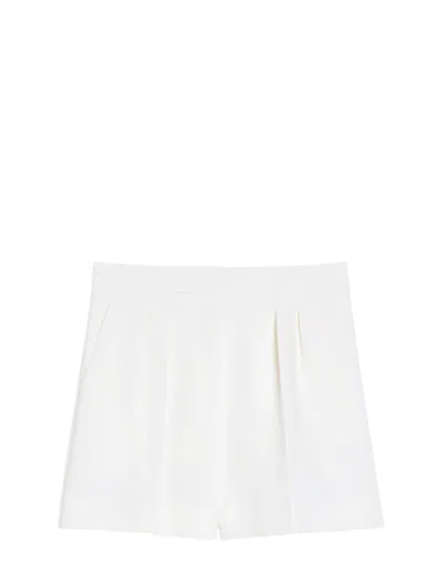 Max Mara Shorts In White