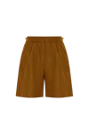 Max Mara Haway Mini Shorts With Side Drawstring