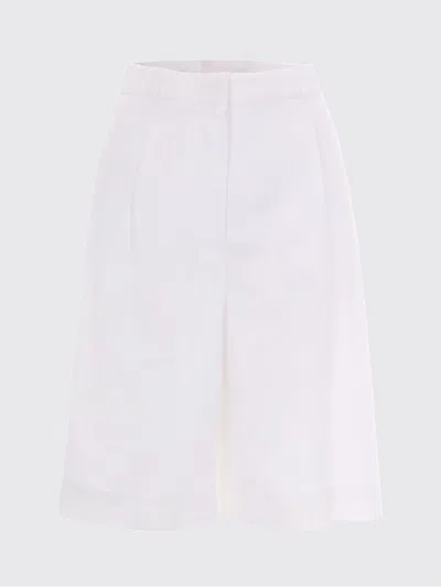 Max Mara Shorts Woman  Studio In White