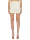 Max Mara Shorts "zic" In Ivory