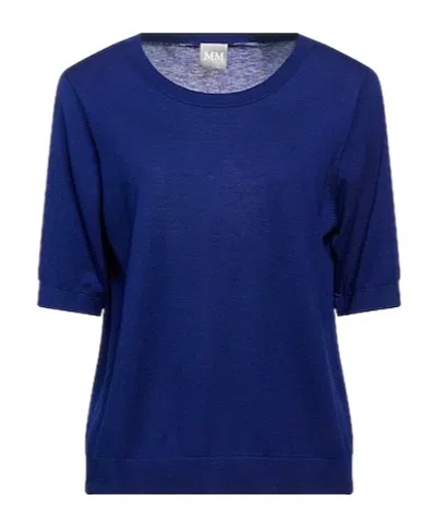 Max Mara Short-sleeve Knit Sweater In Animal Print