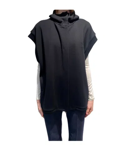 Max Mara Short-sleeved Casual Jacket In Black