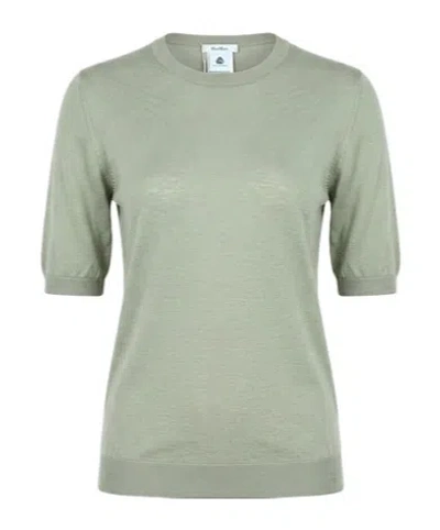 Max Mara Woman Sweater Military Green Size Xl Virgin Wool