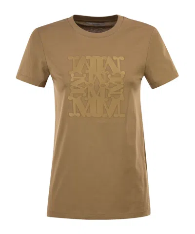 Max Mara Short-sleeved T-shirt In Brown