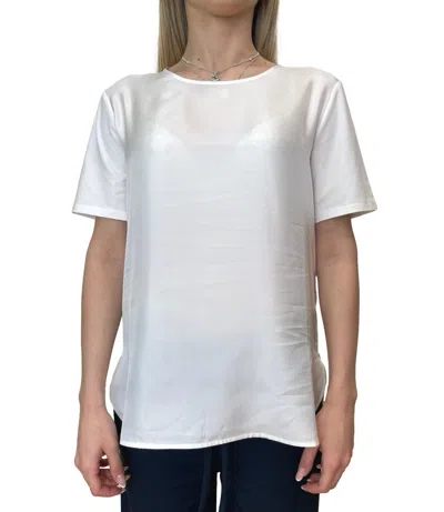 Max Mara Short-sleeved T-shirt In Gray