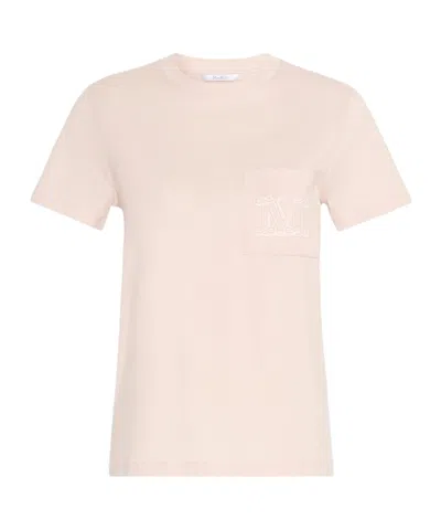 Max Mara Short-sleeved T-shirt In Pink