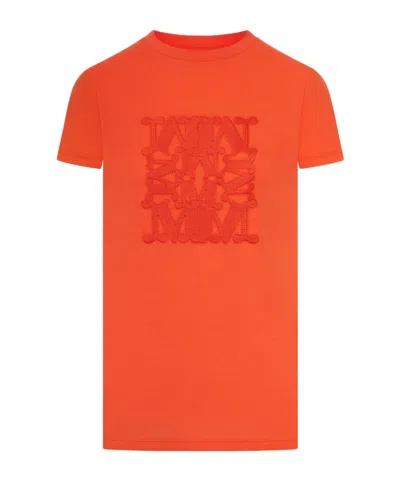 Max Mara Short-sleeved T-shirt In Red