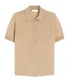 Max Mara Short-sleeved Wool Cardigan In Neutral