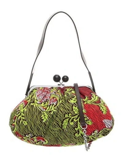 Pre-owned Max Mara Shoulder Bag In Green
