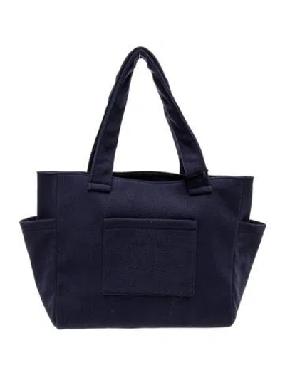 Pre-owned Max Mara Shoulder Bag W/ Tags In Blue