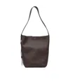 Max Mara Shoulder Bag With Handle In Black