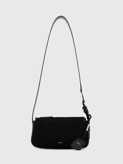 Max Mara Shoulder Bag  Woman Color Black In Blue