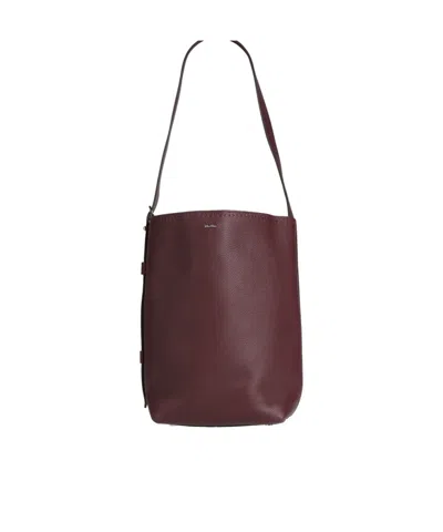 Max Mara Shoulder Bags In Burgundy