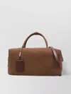 Max Mara Shoulder Bags With Detachable Strap And Metal Hardware In Brown