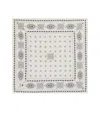 Max Mara Siam Blue Foulard Scarf In Gray