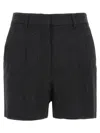 Max Mara Siberia Bermuda And Short Black In Black