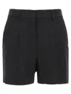 Max Mara Siberia Bermuda And Short Black In Black