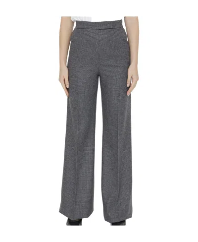 Max Mara Side Pocket Casual Pants In Black