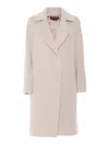 Max Mara Sidney Coat Beige In Beige
