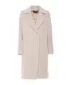 Max Mara Sidney Coat Beige In Nude