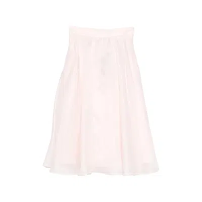 MAX MARA SILK A-LINE SKIRT