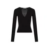 Max Mara Black Urlo Silk-cashmere Pullover In Beige