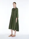 MAX MARA SILK AND COTTON DRESS