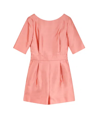 MAX MARA SILK AND COTTON JUMPSUIT