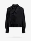 Max Mara Silk And Cotton Shirt With Jabot
