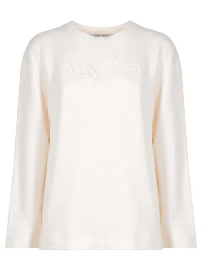MAX MARA SILK AND COTTON SWEATSHIRT