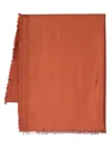 Max Mara Silk Blend S Stole In Red