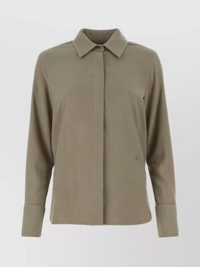 Max Mara Shirts In Grey