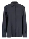 Max Mara Mxmsiamese Collared Shirt Long Sleeves Pocket