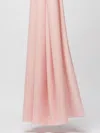 Max Mara Silk Charmeuse Stole In Pink