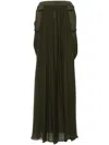Max Mara Wool And Cashmere Crew-neck Sweater In Green
