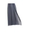 Max Mara Silk Chiffon Stole