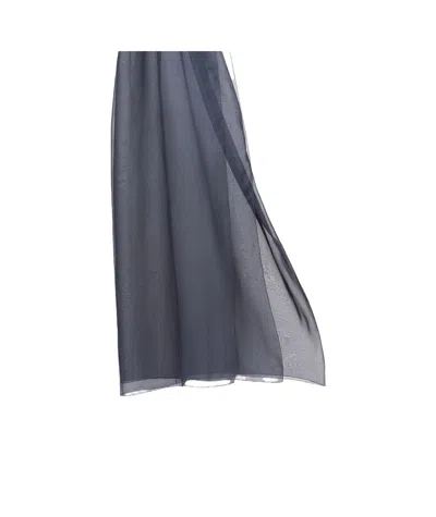 Max Mara Silk Chiffon Stole
