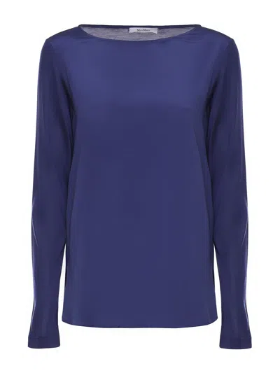 Max Mara Camiseta - Azul In Blue