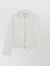Max Mara White Cropped Sweatshirt In Silk Blend