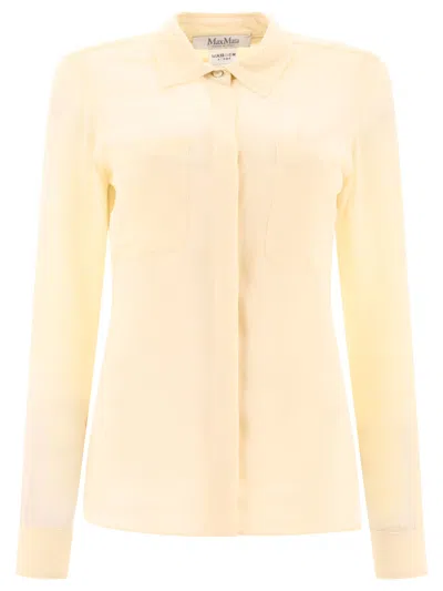 MAX MARA MAX MARA SILK GEORGETTE SHIRT